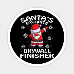 Santas Favorite Drywall Finisher Christmas Magnet